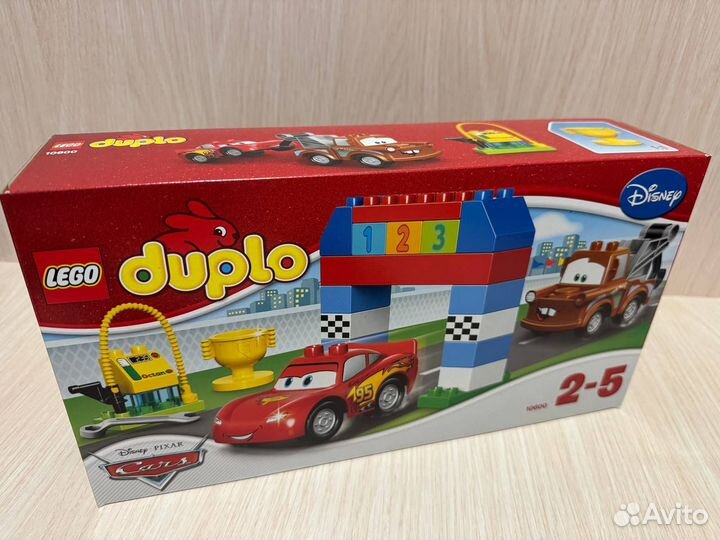 10600 Lego Duplo Гонки на тачках