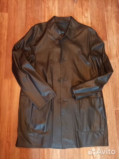 Кожаная куртка мужская