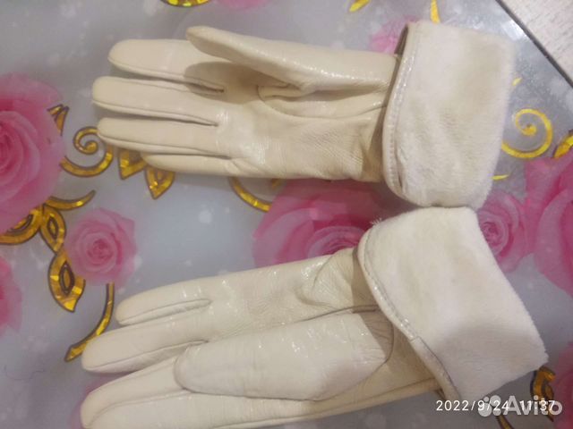 Перчатки женские длинные