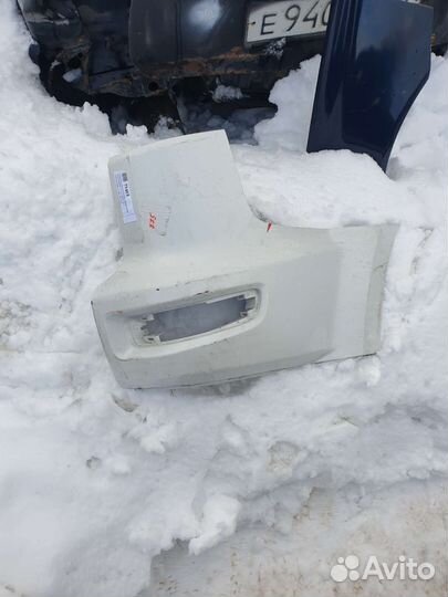 Бампер задний правый Mitsubishi Outlander Xl