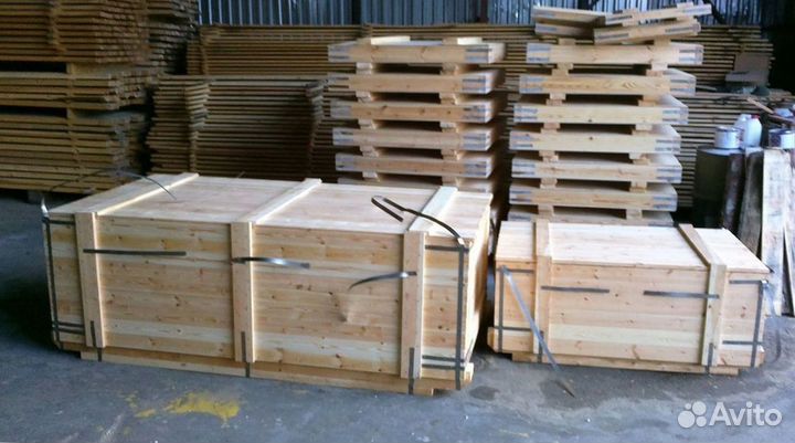 Ящик деревянный для транспортировки грузов