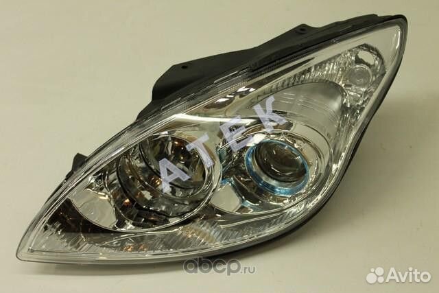 Фара правая черная Hyundai I30 (2007-2012)