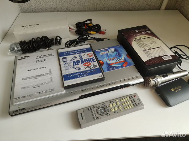 DVD Караоке Samsung + 2 микрофона