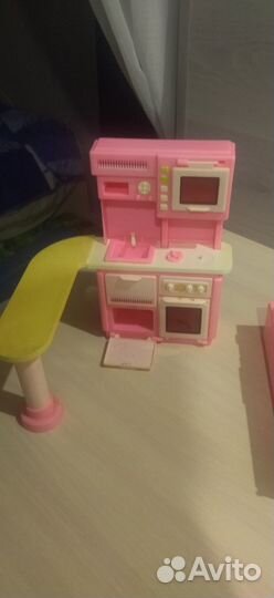 Кухня для кукол барби
