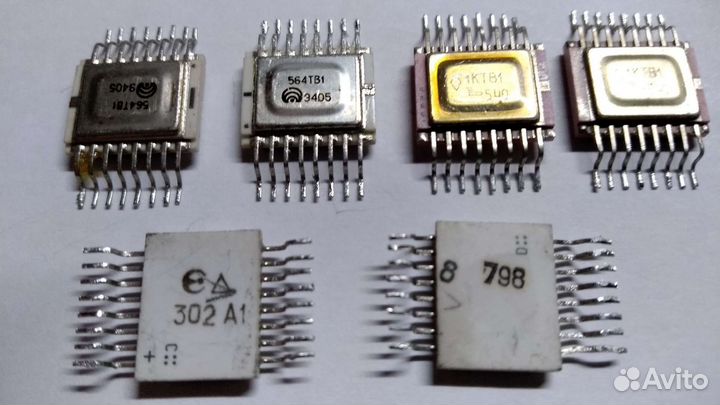 Микросхемы 564, 1К, 133, 533, 249 серии, логика