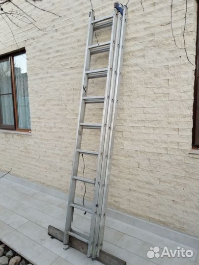 Лестницы выдвижные алюминиевые 6 и 7м
