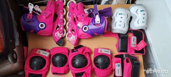 Детские ролики и защита