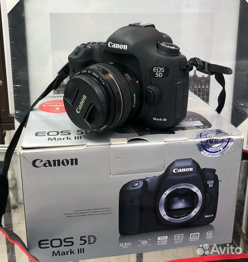 Фотоаппарат Canon EOS 5D Mark III + Объектив