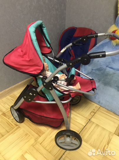Коляска кукольная