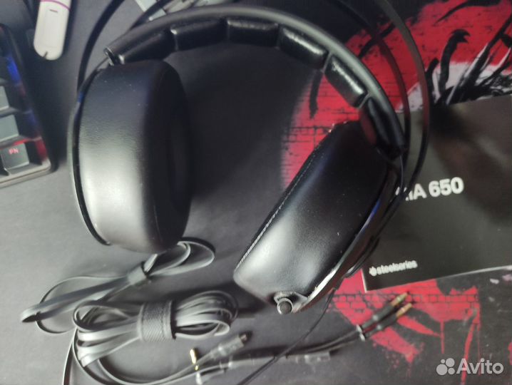 Наушники SteelSeries Siberia 650
