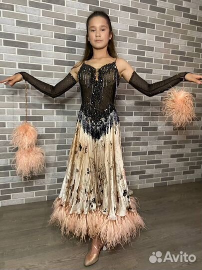 Платье для спортивно-бальных танцев стандарт