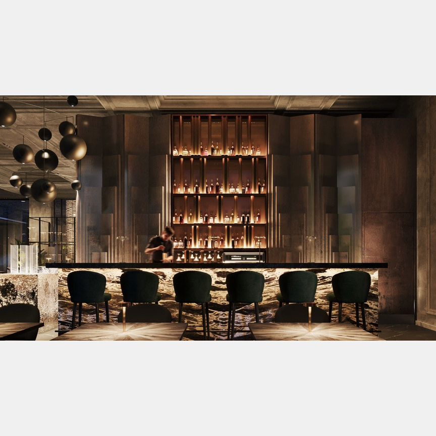 1-к. квартира, 54,3 м², 2/41 эт.