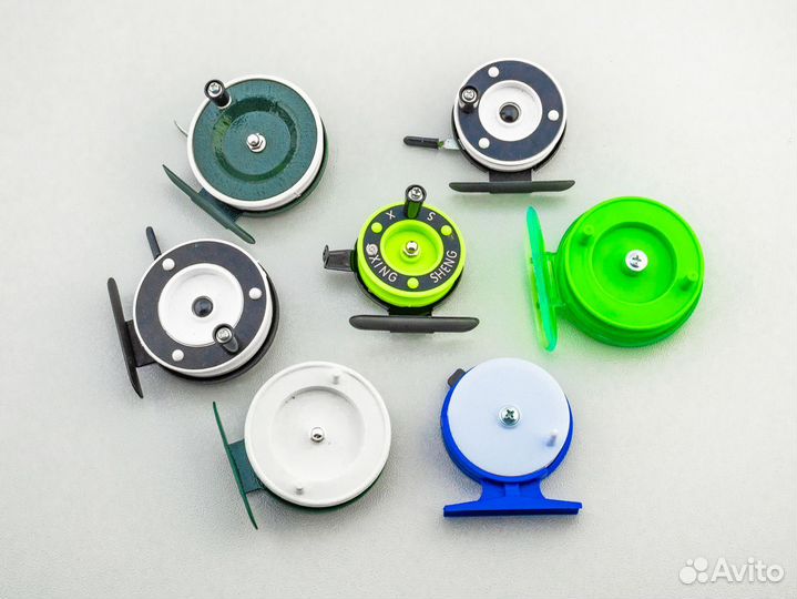 Катушки рыболовные проводочные в ассорт