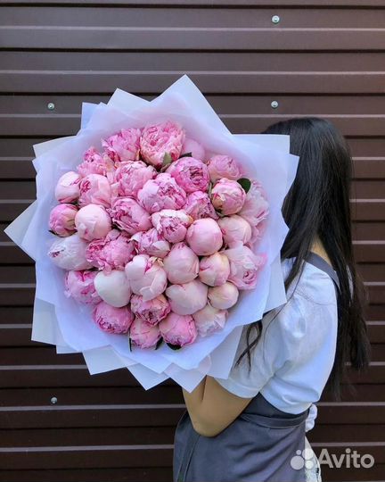 Цветы Букеты Доставка 101 Пион Пионы