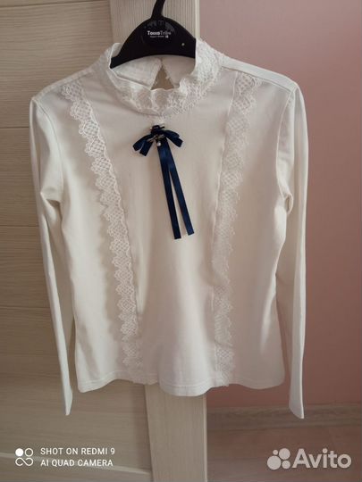 Блузка школьная 140 146