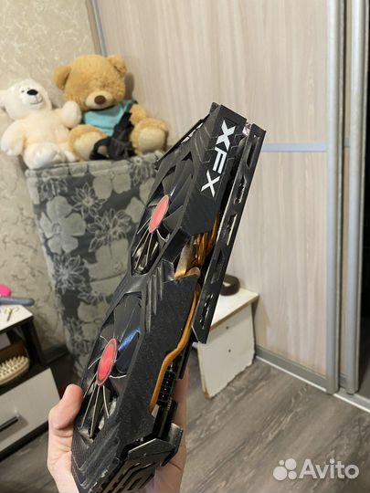 Видеокарта rx580 8gb xfx