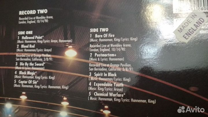 Slayer - Decade Of Aggression Live - 1991