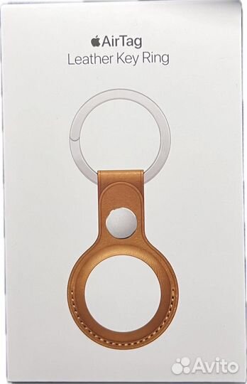 Apple AirTag Leather Key Ring