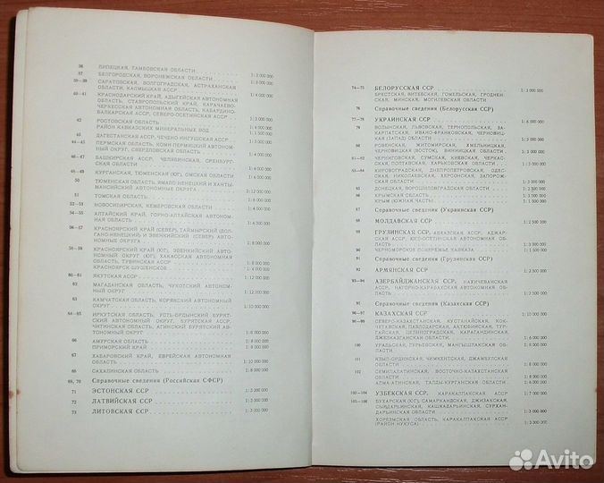 Малый атлас СССР. 1980