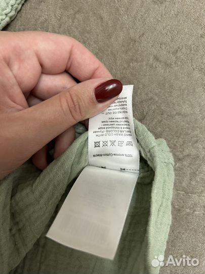 Рубашка муслиновая 86