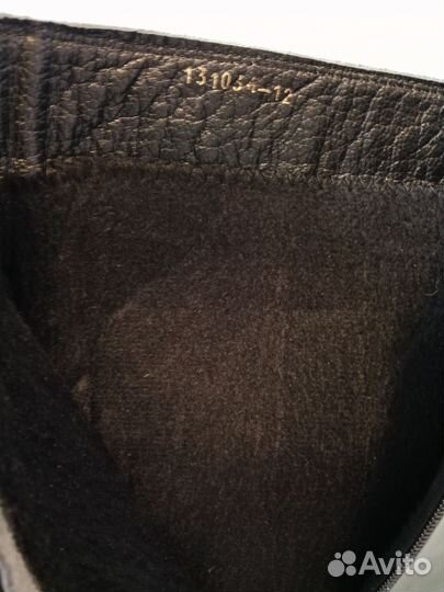 Сапожки зимние зелёные 40 размер бронь