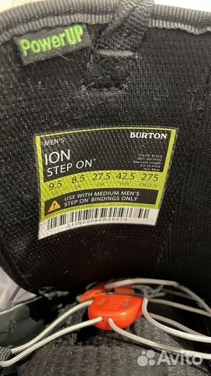 Ботинки для сноуборда Burton Ion Step ON 9.5US