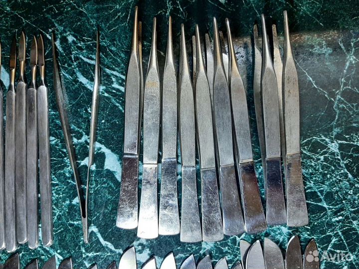Медицинские Скальпели.Периода(ссср) Пинцеты