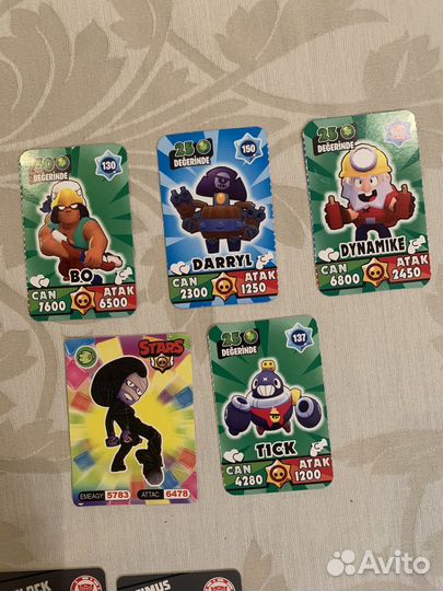 Карточки brawl stars