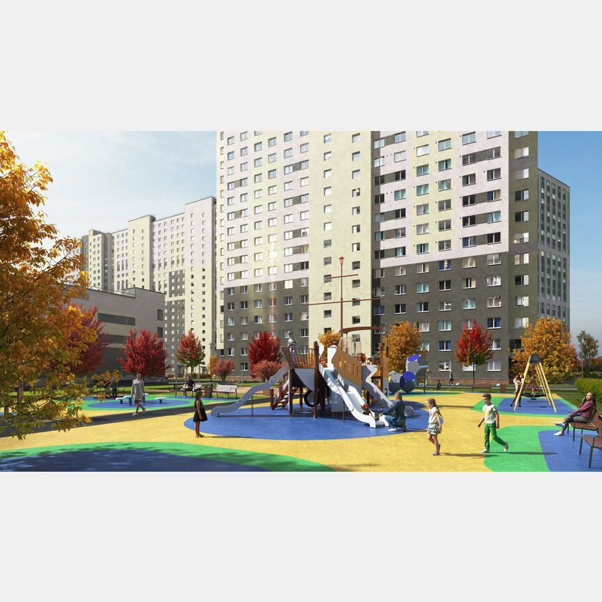 1-к. квартира, 35,3 м², 16/20 эт.