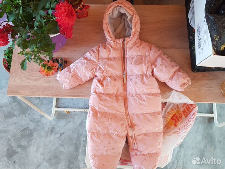 Комбинезон зимний на девочку
