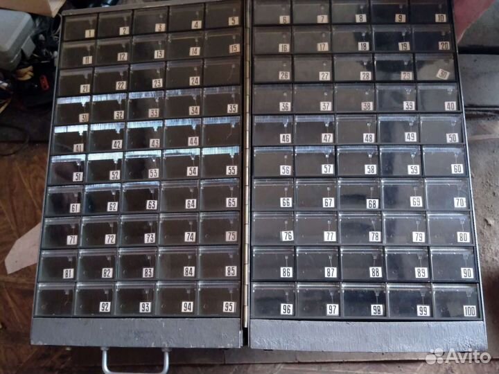 Кейс с ячейками