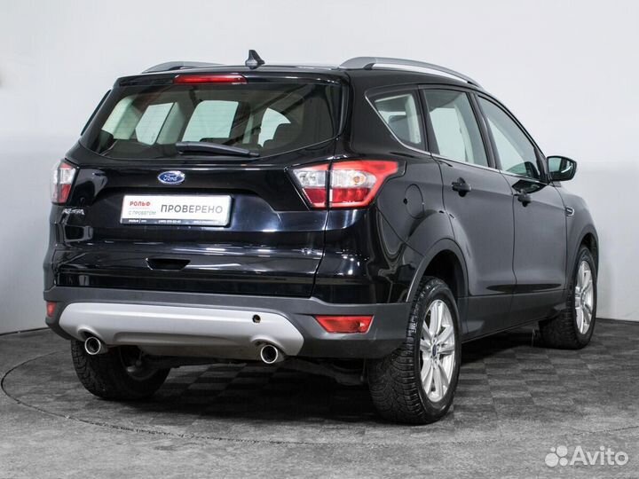 Ford Kuga 2.5 AT, 2018, 97 500 км