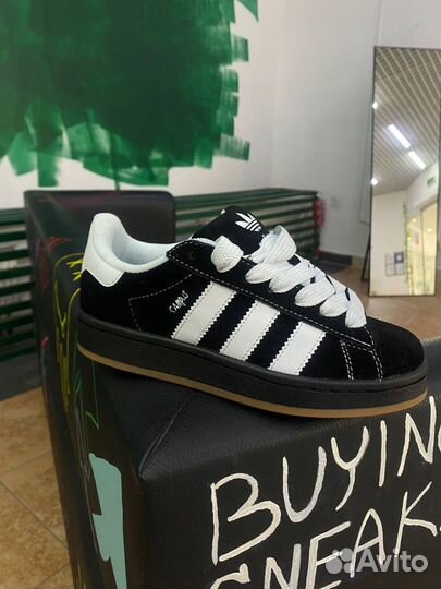 Кроссовки Adidas Campus x Korn черные