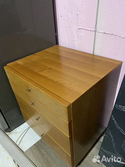 Прикроватная тумба натуральное дерево