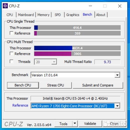 Xeon e5 2640-2660v3/v4,комплект