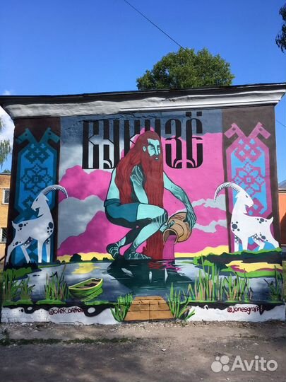 Граффити оформление и роспись стен
