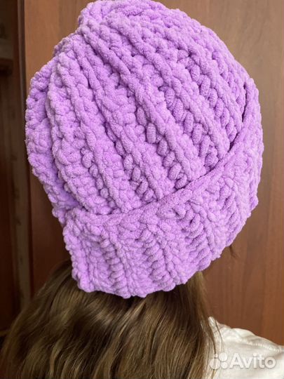 Шапка вязанная женская