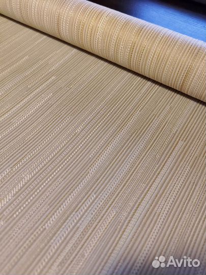 Рулонная штора Эскар Стоун Золотой, размер 47х160