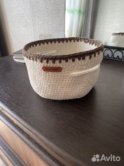 Корзины вязаные в наличии и на заказ