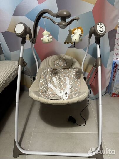 Детская электронная качеля