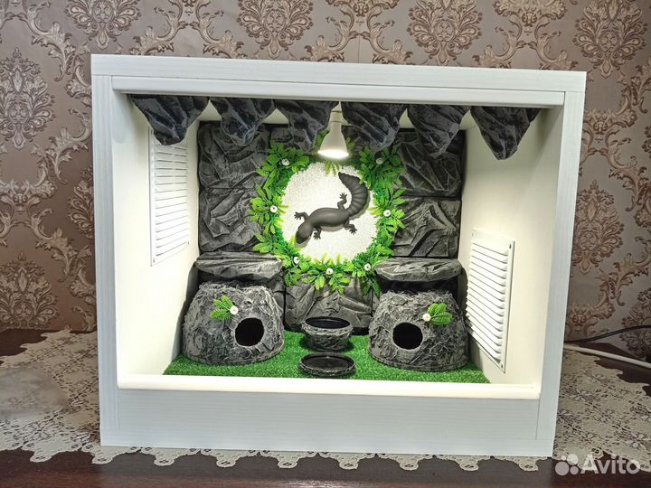 Террариум для эублефара(под ключ)