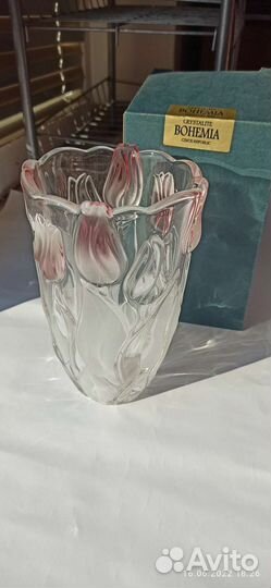 Ваза для цветов богемия