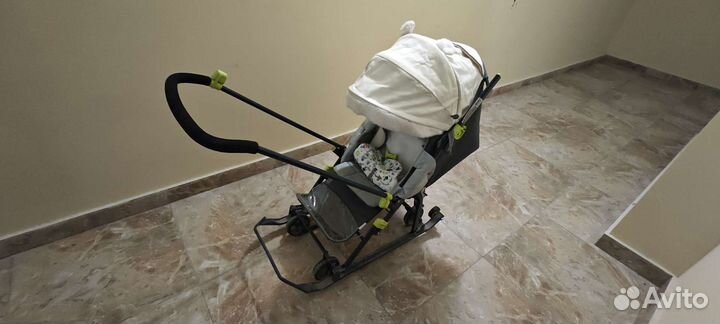 Коляска санки ника детям 7-6