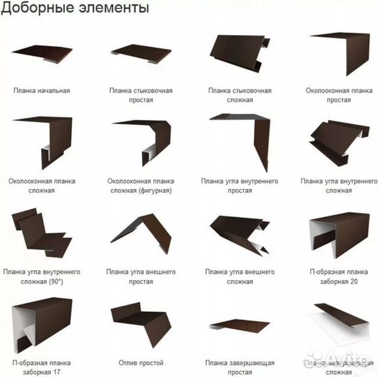 Откосы, отливы, изготовление монтаж