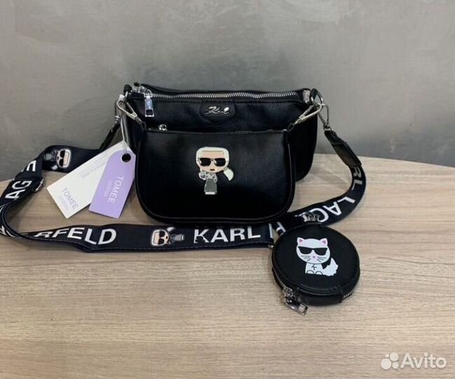 Karl lagerfeld сумка 3 в 1