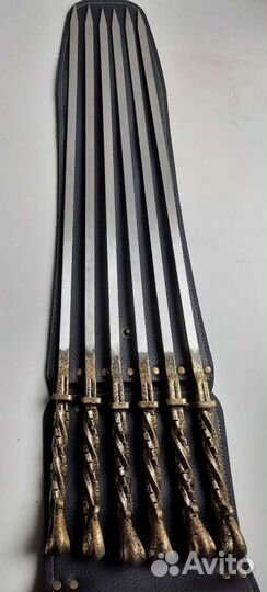 Шампура кованные ручка 45см