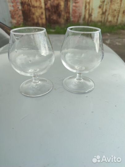 Бокалы фужеры рюмки