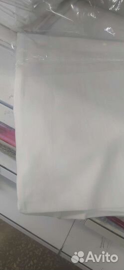 Постельное белье 1.5 новое белое бязь гост