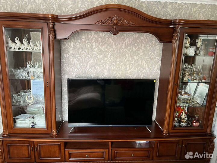 Стенка из массива дуба (классика)