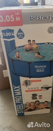 Каркасный бассейн 305 на 100